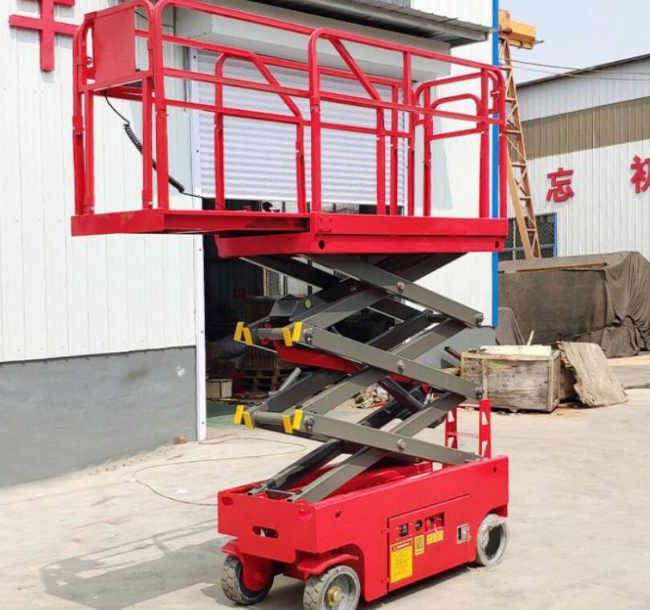 范县移动剪叉式升降机